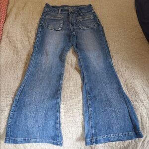 American Eagle Outfitters Blue Flare Jeans